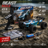 Радиоуправляемая машинка ZLL SG116 MAX 1:16 4WD дрифт автомобиль до 80 км/ч, RC модель с полным приводом, LED подсветкой и 2 комплектами колес