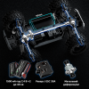 Машинка на радіокеруванні MJX 18208 4WD Brushless 1:18 до 45 км/год, RC монстр-трак позашляховик з безколекторним мотором, 2 АКБ та 2 корпуси