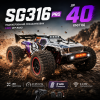 Радіокерований автомобіль ZLL SG316 PRO 1:16 40 км/м RC джип Швидкісна RC машина off-road RC, LED підсвічування 2 АКБ 