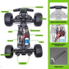 Радіокерована машинка ENOZE 9203E 1:10 4WD до 45 км/год, великий RC Monster Truck позашляховик 4x4 на пульті для бездоріжжя з акумулятором
