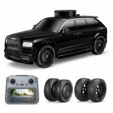 Радіокерована машинка Rolls-Royce Cullina FPV 1:18 4WD з камерою 720P, екраном 4.5", Wi-Fi, дрифт, до 20 км/год, 2 комплекти коліс
