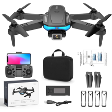 Детский Квадрокоптер F185 PRO дрон для детей с камерой 4К HD FPV, до 30 мин. + кейс 2 аккумулятора
