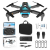 Квадрокоптер F187 PRO дрон з камерою Wifi FPV, до 100 м. 20 хв. польоту + кейс