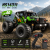 Радіокерована машинка HS14311 1:14 4WD до 40 км/год, швидкісний RC позашляховик 4x4 на пульті для бездоріжжя, IPX4, акумулятор 1300mAh