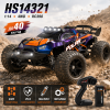 Радіокерована машинка HS14321 1:14 4WD до 40 км/год — RC монстр-трак позашляховик на пульті 2.4GHz, IPX4, масляні амортизатори