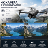 Квадрокоптер LF682 з камерою та пультом з екраном, дрон Brushless з безщітковими моторами 4000KV, Optical Flow, EIS, 20 хв, 1 акумулятор