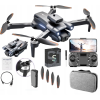 Дитячий Квадрокоптер із камерою LSRC S1S Mini Drone - 4K, FPV БК мотори 100 м. до 30 хв. \ кейс + 1 акумулятор