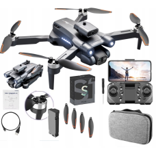 Детский Квадрокоптер с камерой LSRC S1S Mini Drone -  4K, FPV БК моторы 100 м. до 30 хв. \ кейс +1 аккумулятор 