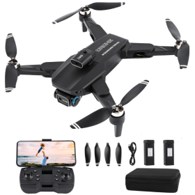 Квадрокоптер з камерою RC Drone YLR/C S93 – дрон БК мотори 4K 5G, до 40 хв. польоту + кейс + 1 акумулятор