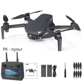 Квадрокоптер W7 дрон з камерою, РК екран з 4K, HD ESC, FPV, GPS до 1000 м. 20 хв. польоту + кейс