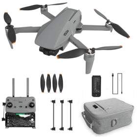 Квадрокоптер C-Fly Mini дрон з 4K, GPS, FPV, БК мотори, 3-х осьовий підвіс, до 5 км, до 26 хв. польоту  + кейс