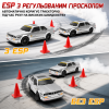 Радіокерована машинка KAMTOM DC162A у дизайні BMW E30 1:16 4WD до 50 км/год — RC дрифт-кар 4x4, ESP-гіроскоп, пропорційне керування, LED, дрифт-колеса