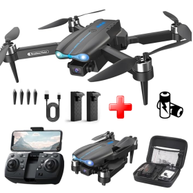 Детский квадрокоптер с двойной камерой E99 Max  Mini drone, БК мотори . до 150 м. 20 мин. (2 аккумулятора)