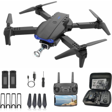 Детский Квадрокоптер E99 PROдрон для детей с камерой WiFi FPV до 20 мин. полета + кейс \ 2 аккумулятора