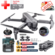 Квадрокоптер SJRC F11S3 PRO  – дрон с 4K камерой, 5G Wi-Fi, GPS, FPV, БК моторы 6 км, до 28 мин. полета+ SD карта 