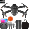Квадрокоптер K105 Max дрон з камерою, 4K HD FPV, обхід перешкод, до 30 хв.  + кейс (2 акумулятори)