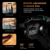 Квадрокоптер K12 MAX Mini Drone, FPV БК двигуни 100 м. до 15 хв.  + 1 акумулятор у подарунок
