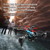 Квадрокоптер K12 MAX Mini Drone, FPV БК двигуни 100 м. до 15 хв.  + 1 акумулятор у подарунок