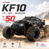 Велика машинка на пульті KF10 1:10 машинка на пульті керування 4WD, 40 км/год повний привід, LED світло вологозахист