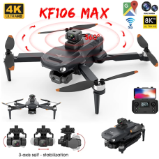 Квадрокоптер KFPLAN KF106 MAX дрон з 4K HD камерою, запобігання перешкодам, GPS БК двигуни до 1.2 км 25 хв.