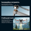 Квадрокоптер L107 PRO з подвійною камерою, дрон Brushless з безщітковими моторами 1503, EIS, Optical Flow, Wi-Fi, до 200 м, 20 хв, кейс
