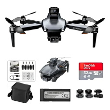 Квадрокоптер LYZRC L600 PRO MAX с камерой 4K, GPS, 3-осевая стабилизация, 2 аккумулятора, до 60 мин полета, FPV Wi-Fi дрон