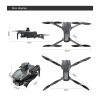 Квадрокоптер LYZRC L600 PRO MAX с камерой 4K, GPS, 3-осевой стабилизацией, FPV Wi-Fi, до 30 мин полета, дрон для видеосъемки