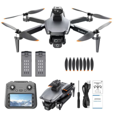 Квадрокоптер LYZRC L600 PRO 1 с пультом с экраном, 2 аккумулятора, камера 4K, GPS, FPV, стабилизация, до 60 мин полета