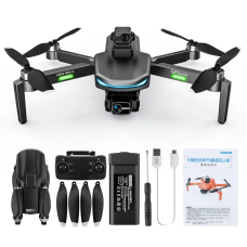 Квадрокоптер дрон с камерой LYZRC L800 PRO 3-осевой подвес 4K HD, GPS, FPV до 1200 м, 26м. полета + кейс