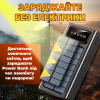 Повербанк PowerBank Power Bank 50000 mAh із сонячною батареєю зовнішній акумулятор павербанк з ліхтариком
