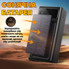 Повербанк PowerBank Power Bank 50000 mAh із сонячною батареєю зовнішній акумулятор павербанк з ліхтариком