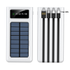 Повербанк PowerBank Power Bank 50000 mAh із сонячною батареєю зовнішній акумулятор павербанк з ліхтариком 