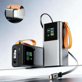 Power Bank PQ1000 27000 mAh PD 100W USB-C — повербанк для ноутбука, MacBook, быстрая зарядка