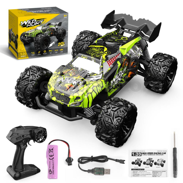 Машинка на радіокеруванні S767 Monster Truck 1:20 2WD RC позашляховик для дітей, радіокерована машинка, джип на пульті 2.4GHz