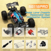 Радиоуправляемая машинка SG116 PRO 4WD 1:16 RC автомобиль внедорожник на пульте до 40 км/ч для бездорожья + 2 АКБ