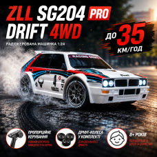 RC дрифт машина ZLL SG204 PRO 4WD, 2.4G, RTR, змінні колеса міні дрифт кар 1/24, повний привід 4WD, RTR