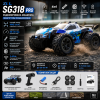 Машинка на радіокеруванні SG318 PRO 1:20, монстр трак 4WD, 2 акумулятори, машинка на пульті, RC авто для бездоріжжя