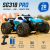 Радиоуправляемая машинка ZLL SG318 PRO 1:20 2WD до 20 км/ч, RC внедорожник на пульте управления, коллекторная модель 2 АКБ