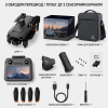 Квадрокоптер ZLL SG909 MAX з камерою 4K — складаний GPS Brushless дрон, 3-осьовий підвіс, екран пульта 5.5″, обхід перешкод 360°, 5000 mAh, до 45 хв