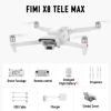 Профессиональный Квадрокоптер FIMI X8 TELE MAX 4K дрон 3-Axis Gimbal HDR 48MP 30x, GPS, 15 км до 38 мин.