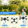 Дитячий Квадрокоптер X6 дрон для дітей з камерою, Wifi FPV, до 100 м. до 15 хв. польоту + кейс батарейки в пульт