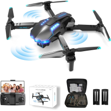 Детский Квадрокоптер X6 дрон с камерой для детей 4К HD FPV, до 100 м. 30 мин. полета + кейс( 1+1 аккумулятор)