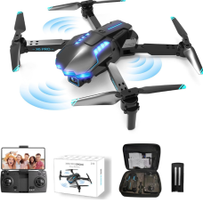 Детский Квадрокоптер X6 дрон для детей c камерой, Wifi FPV, до 100 м.  до 15 мин. полета + кейс\ батарейки в пульт 