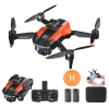 Квадрокоптер  JJRC X26 с камерой, GPS Wifi FPV 6K EIS HD БК моторы с датчиком препятствий