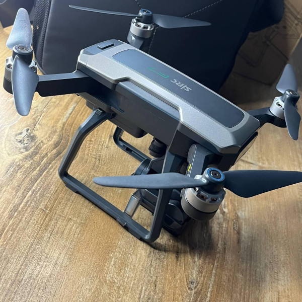 Квадрокоптер SJRC F7S 4K Pro. Дрон с камерой 4K, EIS, FPV, GPS, БК, 3км, до 25 мин + кейс