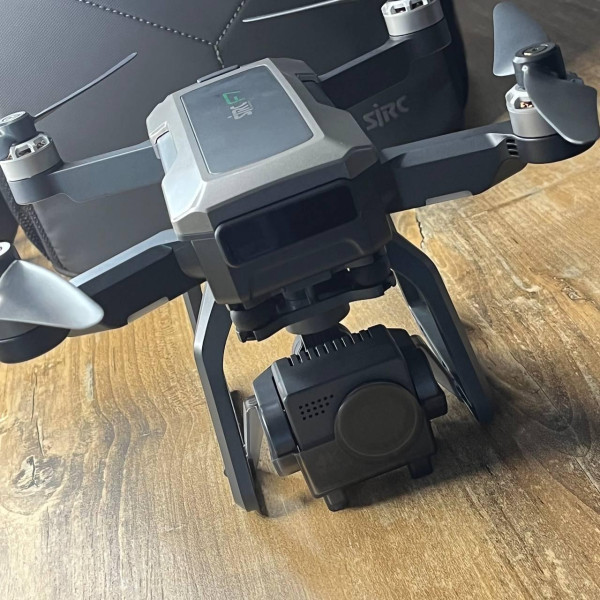 Квадрокоптер SJRC F7S 4K Pro. Дрон с камерой 4K, EIS, FPV, GPS, БК, 3км, до 25 мин + кейс