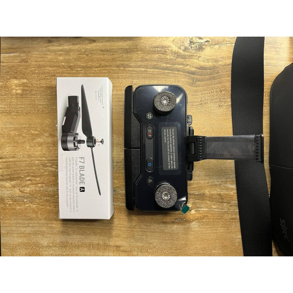 Квадрокоптер SJRC F7S 4K Pro. Дрон с камерой 4K, EIS, FPV, GPS, БК, 3км, до 25 мин + кейс