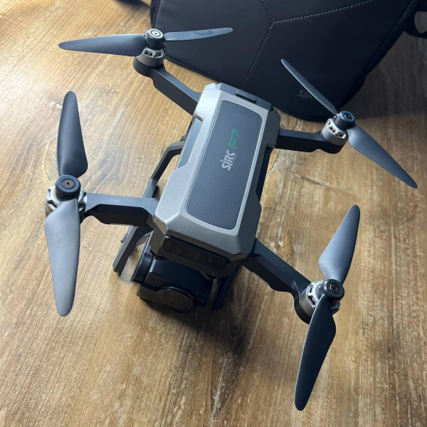 Квадрокоптер SJRC F7S 4K Pro. Дрон с камерой 4K, EIS, FPV, GPS, БК, 3км, до 25 мин + кейс