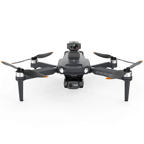 Квадрокоптер KFPLAN KF106 MAX дрон з 4K HD камерою, запобігання перешкодам, GPS БК двигуни до 1.2 км 25 хв.