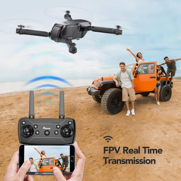 Квадрокоптер Potensic P4 з камерою, FPV 1080P HD, Wi-Fi, 40 хв. польоту. до 100м.